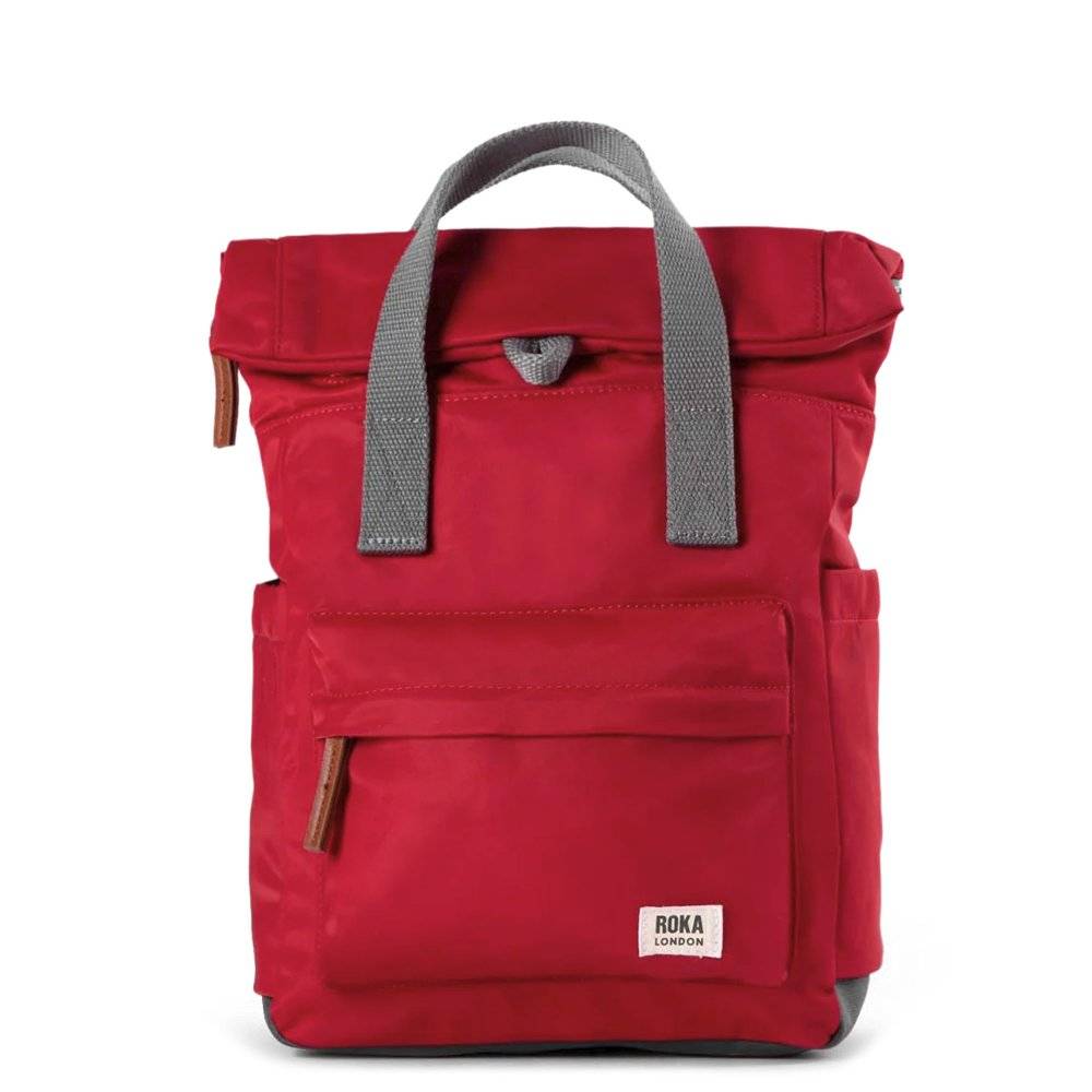 Roka Canfield B Small Backpack Colour: Cranberry Nylon, Size: One Size