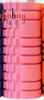 6 färg kolumn yoga block fitnessutrustning pilates foam roller fitness gym övningar muskelmassage roller yoga tegel - Rosa