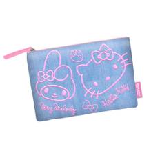 HELLO KITTY & MELODY - Denim - Travel Bag