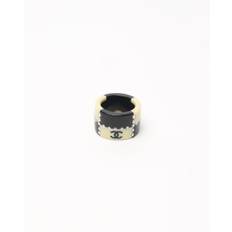 CHANEL Coco Mark Rhinestone Ring - Multicolour (Size 50 cm)