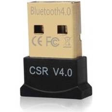Trådlös mini usb bluetooth csr 4.0 dual mode adapter dongel för windows 10 8 7 vista xp 32/64 bit raspberry pi svart