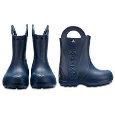 Crocs Handle It Rain Boot Kids Gummistövlar Barn Storlek C10 Färg blå