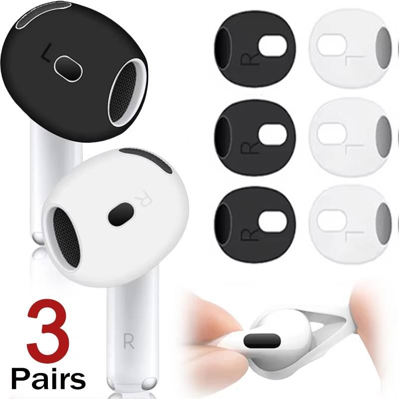Anti-Slip Ear Cover Silicone Protective Cover For Apple AirPods 4 Ear Case Replacement Protector Case For AirPods 4 Accessories