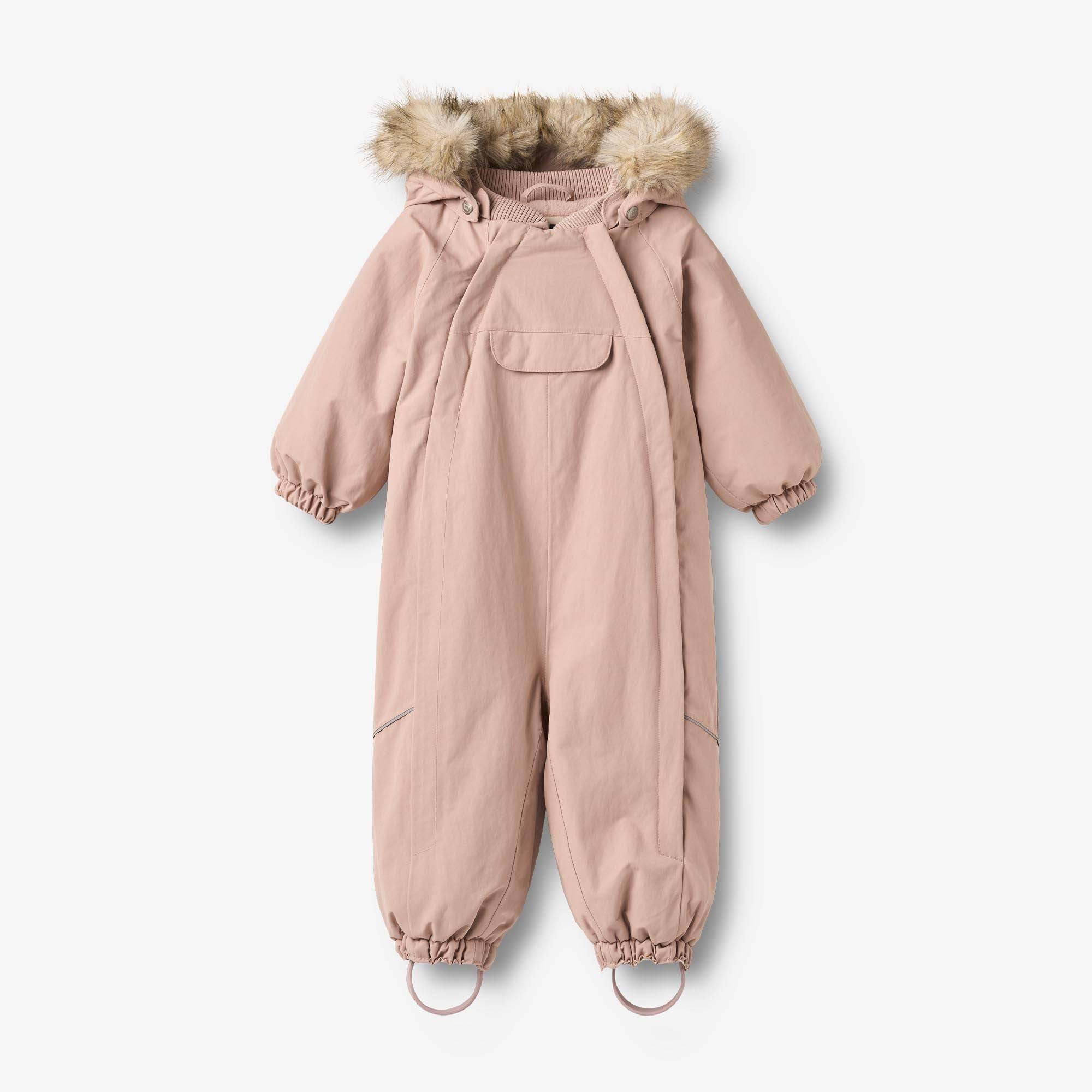 WHEAT® - Flyverdragt Nickie - dry rose - Str 74.