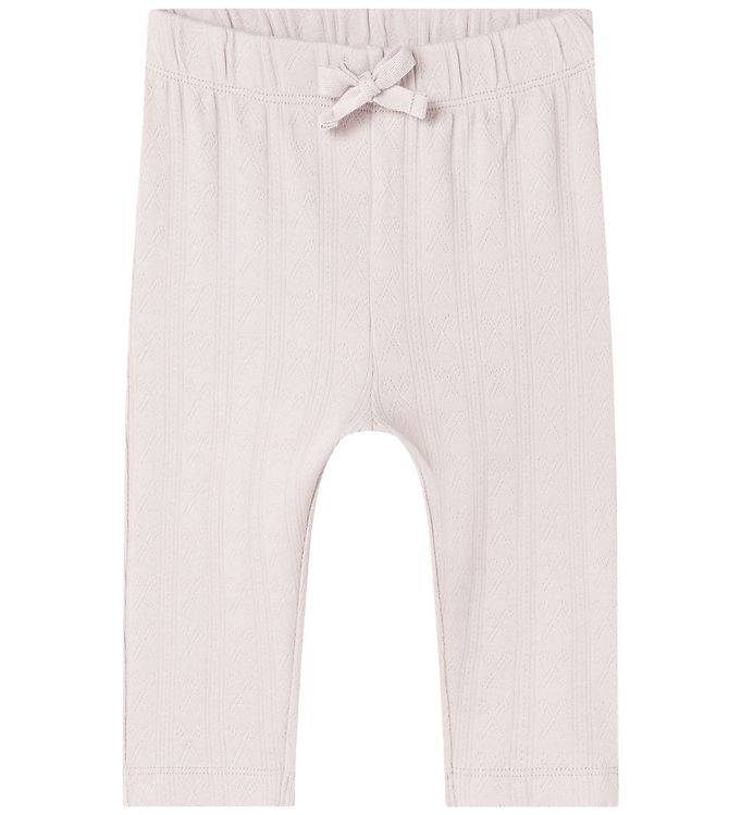 MarMar Byxor - Modal/Pointelle - Pitti - Violet Dust - MarMar - 56 - Byxor - Bomull
