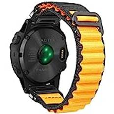 Klockarmband i nylon Kompatibelt med sportarmband för fēnix/Forerunner/Approach/MARQ/quatix/D2-serien Robust ersättningsarmband för män