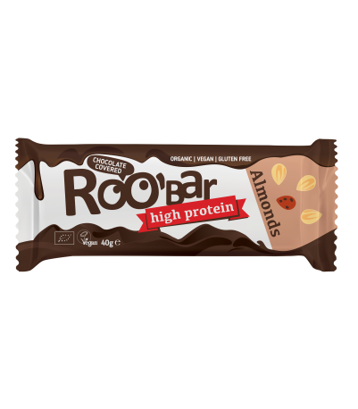 Bar Choko-mandel Øko Roobar - 4 stk.