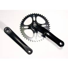 Ecoride CRANK SET 44T 1/8" Nexus/Singlespeed Svart 44t