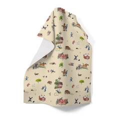 Arvidssons Emil I Katthult beige handduk