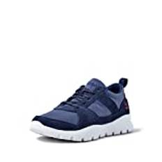 Timberland Unisex barn Boroughs Project Mix (småbarn) sneakers låg topp, Marinmocka, 30 EU