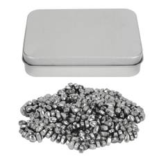 510pcs Magnetic Ferrite Putty Stones Decompression Satisfying Magnet Rock Silver Small Size