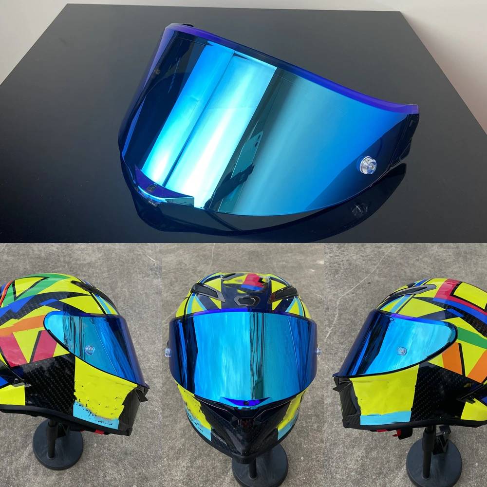 Pista Visor Helmet Face Shield for AGV GPRR, Corsa-r, Pista GPR Viseira Capacete UV Cut Windproof Sunscreen