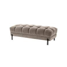 Sienna bänk savona greige - Grå (L: 133 x B: 59 x H: 43 cm)