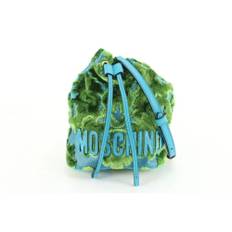 Moschino Pre-Owned, Pre-owned, Dam, Grön, ONE Size, Pre-owned Canvas handbags