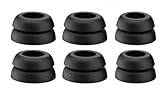 3 par ultrakomfort Galaxy Buds Pro hörlurar ersättning, dubbel fläns silikon hörlurar tillbehör kompatibla med Samsung Galaxy Buds Pro 2021