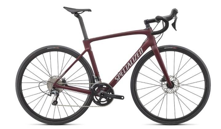 Specialized - Roubaix Base Maroon/ - 54 cm - silver