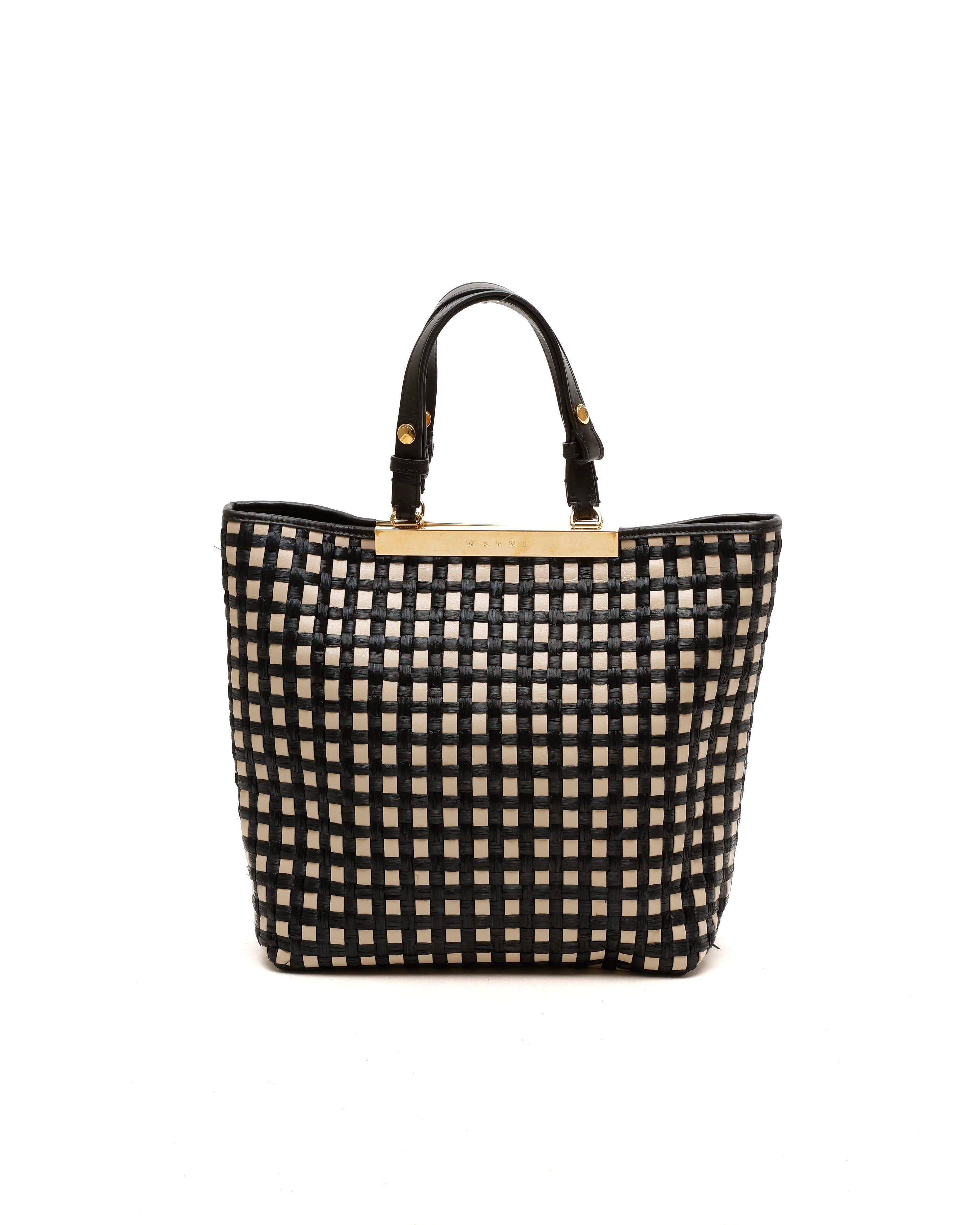 Marni Raffia Tote Bag - Multicolour - One Size