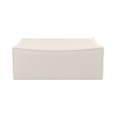 Catena Pouf Rectangular L501 - Bouclé - Off-White