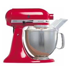 KitchenAid köksmaskin röd