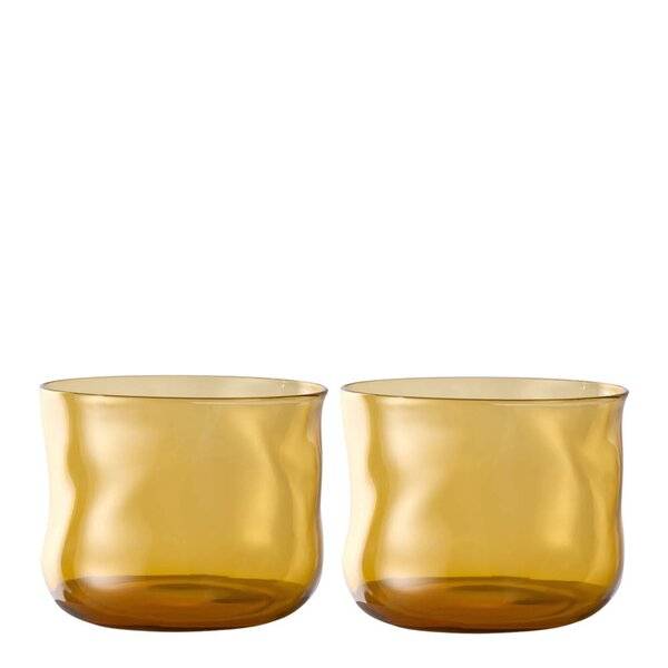 Paveau - Swirl tumblerglas litet 24 cl 2-pack Dune