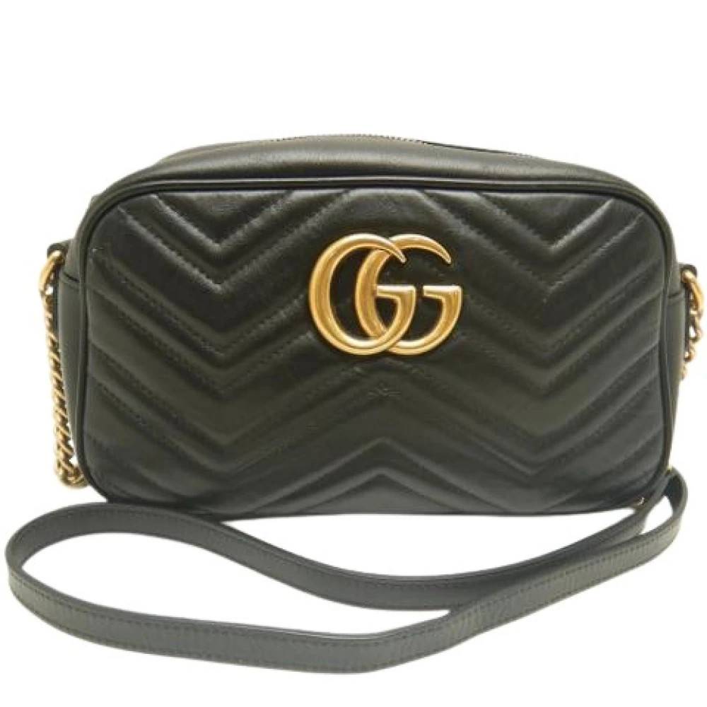 Gucci Vintage Pre-owned 447632 Skuldertaske - Vintage - Dame - Sort - ONE SIZE - Uld
