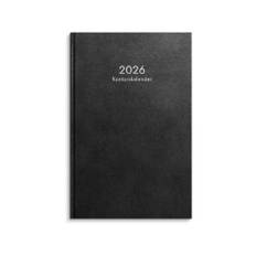 Kontorskalender 2026 svart
