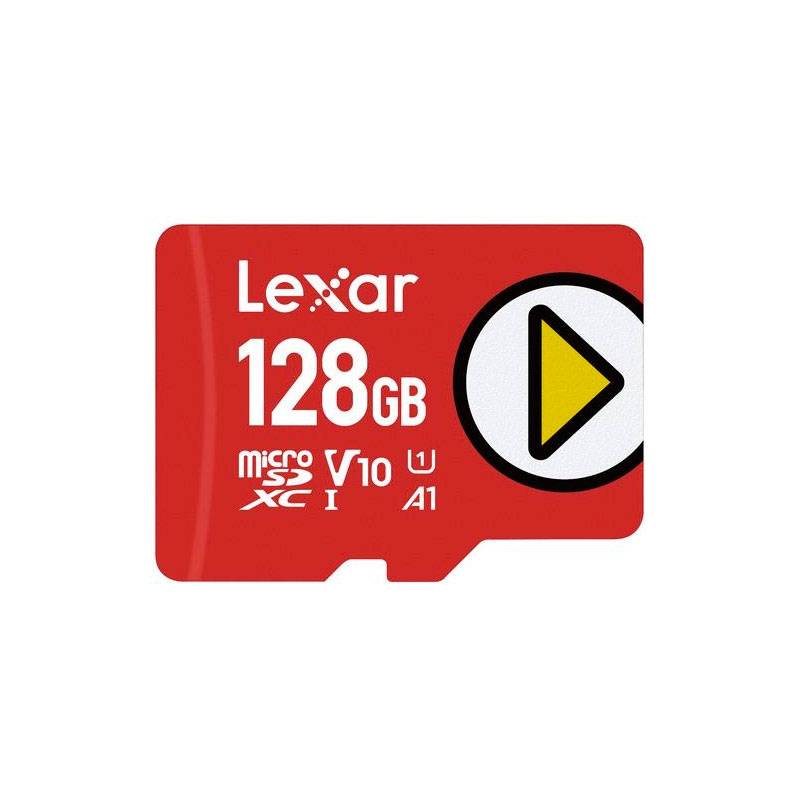 Lexar Play microSDXC Kort 128GB V10 A1 (UHS-I)