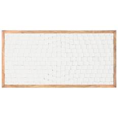 ESPRIT Vit Naturlig Huvudgavel - 160 x 4 x 80 cm