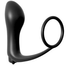 Anal Fantasy Elite Collection Ass-Gasm Cockring Vibrator Plug