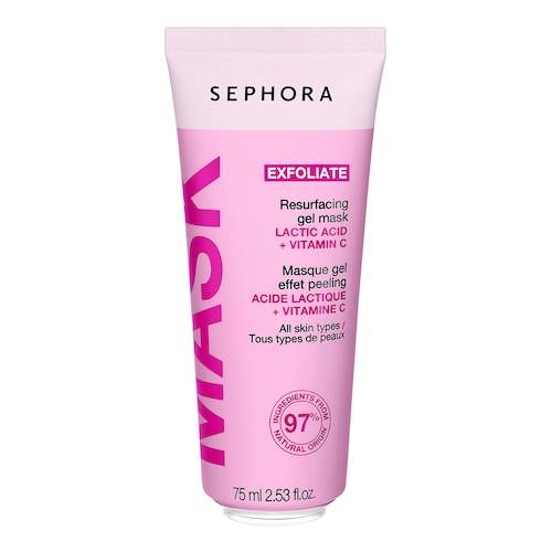 Peeling-gelmask - med mjölksyra och C-vitamin