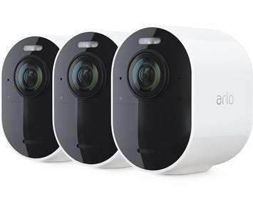Arlo Ultra 2 spotlight camera - 3-pack Vit