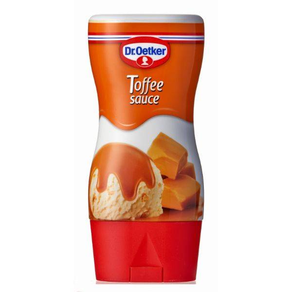 Dr. Oetker Toffee dessertsauce, 200 g (Bedsr før 07-2026).