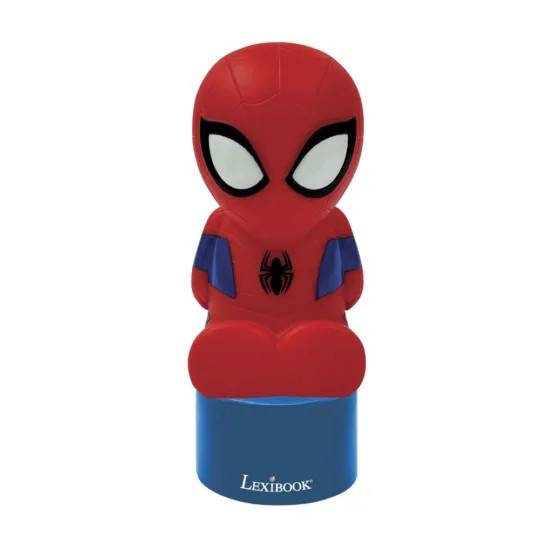 Lexibook Spiderman Nattlampa Med Högtalare Marvel Barnlampa 98302 design superhjälte