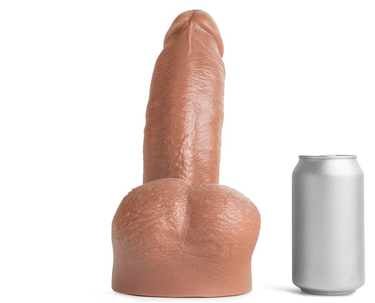 Mr. Hankey’s Toys Omega Dildo M, premium silicone dildo with Vac-U-Lock 26 x 5.2–7.1 cm.