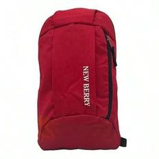 Red Large Capacity Nylon Oxford Cloth Travel Backpack Neutral Backpack Casual Computer Bag Backpack - Red