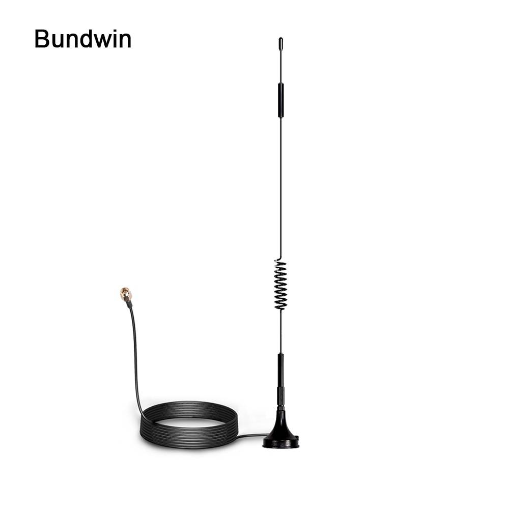 Bundwin 1.5m ts9 crc 9 sma hankontakt gsm extern routerantenn 700-2700 mhz 12 dbi 2g 3g 4g lte magnetisk antenn - Sma