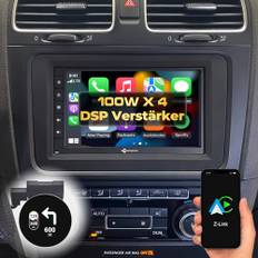 DYNAVIN Android Universal Doppel-DIN Autoradio Navi, 7 Zoll Radio mit Wireless Carplay und Android Auto | Head-up Display | Inkl. DAB+: D9-7005 Premium Flex
