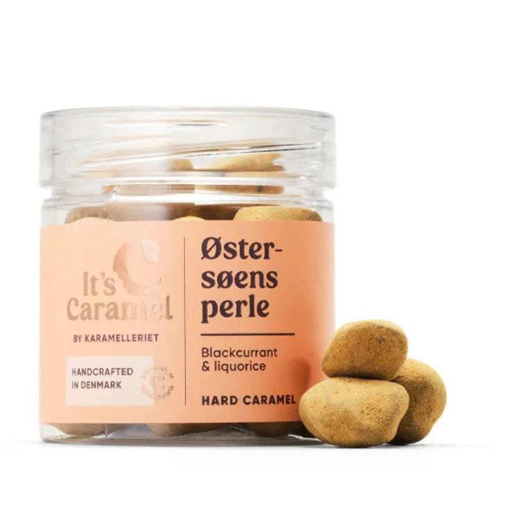 Østersøens perle | Hårde karameller med solbær og lakrids