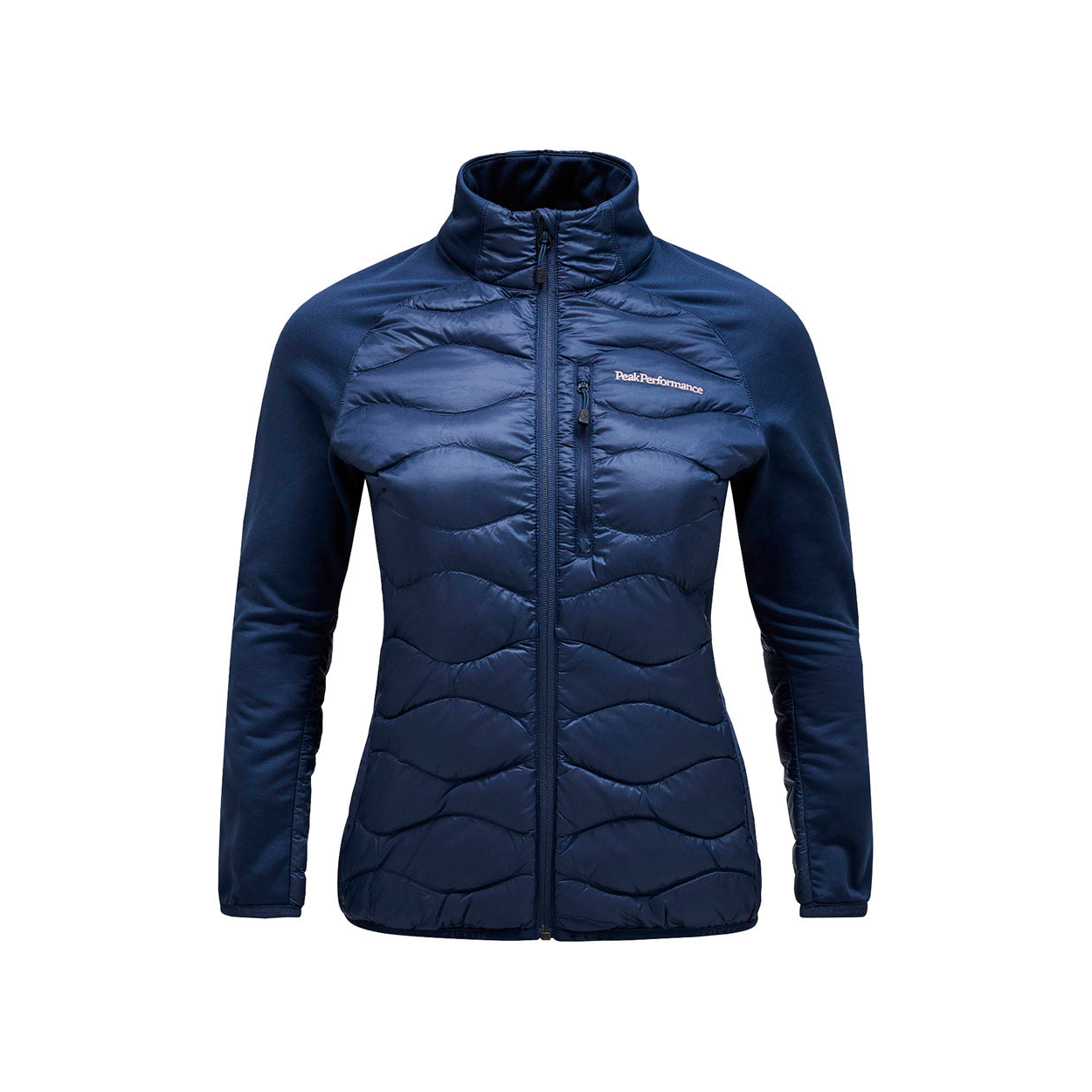 Peak Performance - Helium Down Hybrid Vinterjakke - Dame  - XL  - Blå