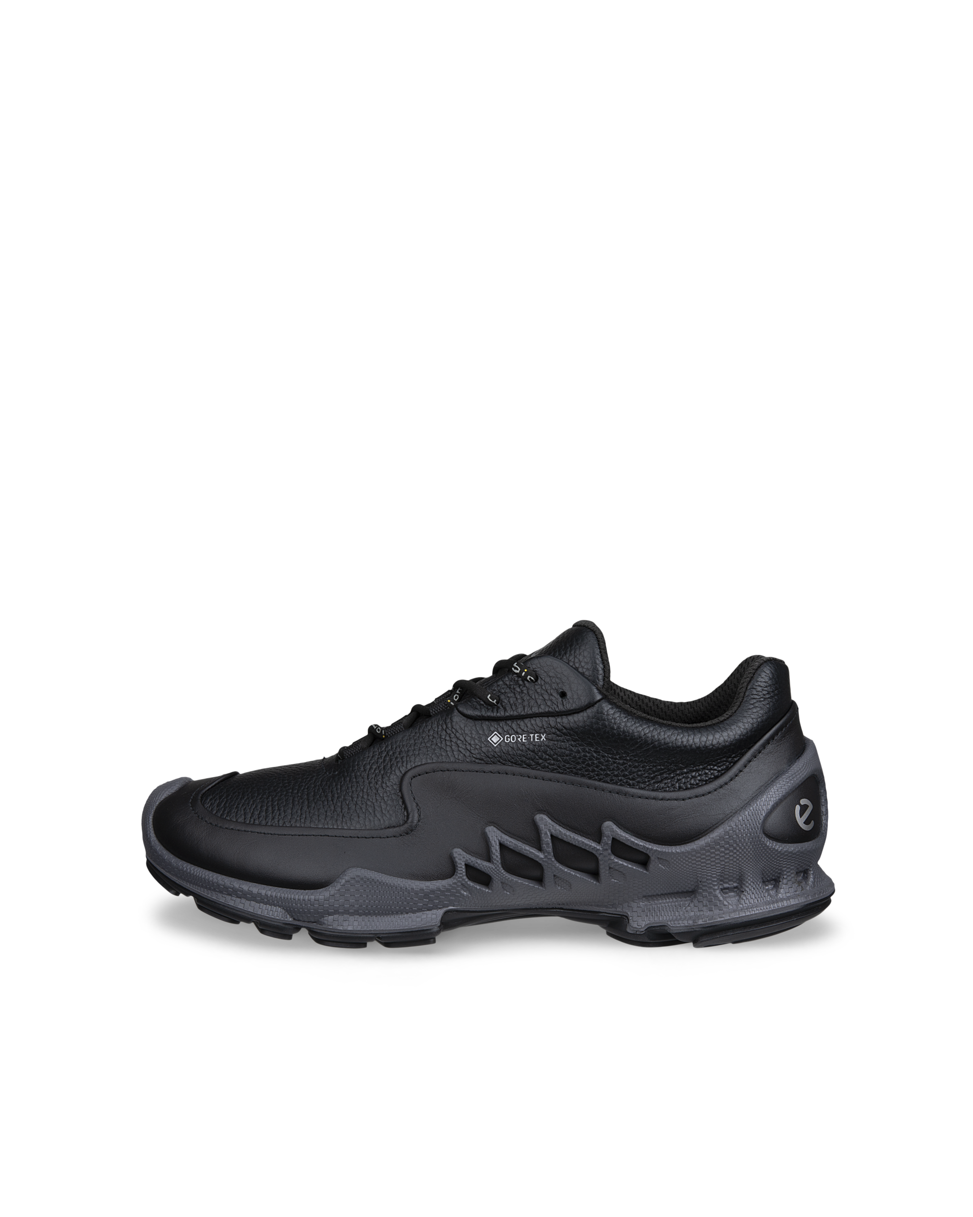 ECCO BIOM AEX - Baskets de plein air en cuir Gore-Tex pour homme - Noir - 44
