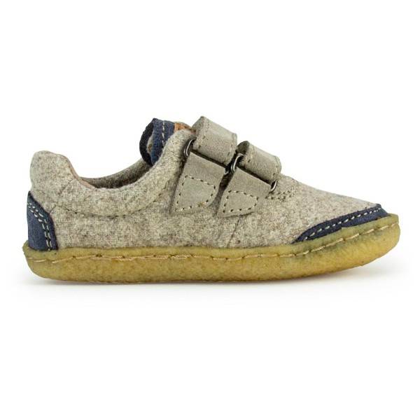 Doghammer Kid's Toddler Terrar Wool Barfodssko Børn størrelse 20 farve beige