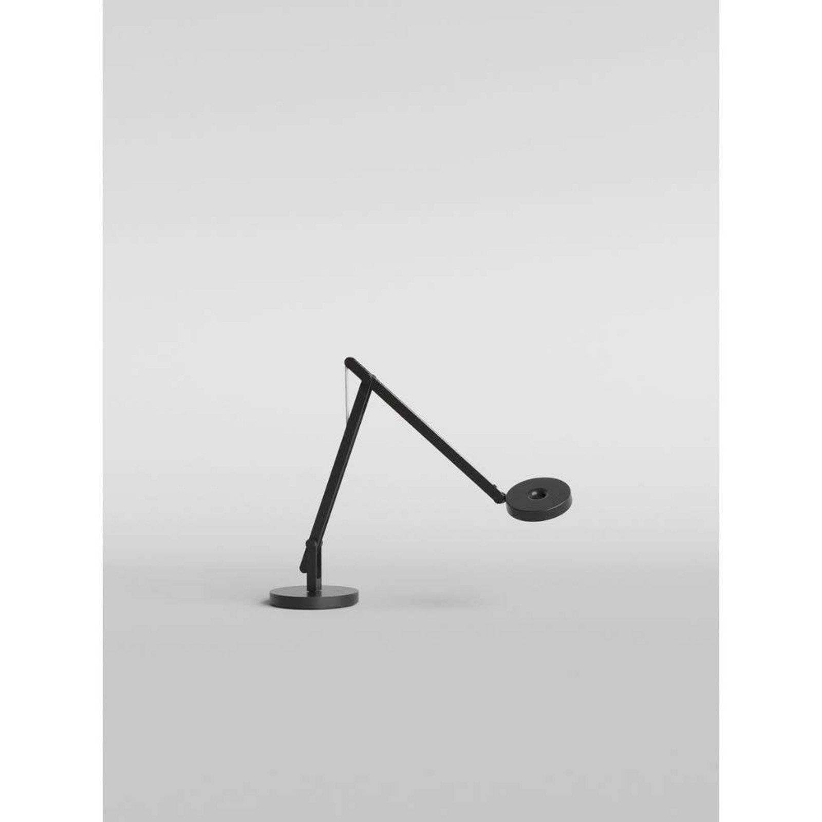 Bordslampa Rotaliana, dimbara, Svart, Aluminium