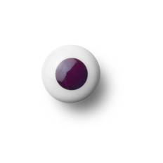 Anne Black Dot Hook - Medium Lilla