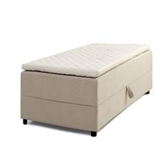 Space dreams boxmadras med opbevaring str 80*200. Beige