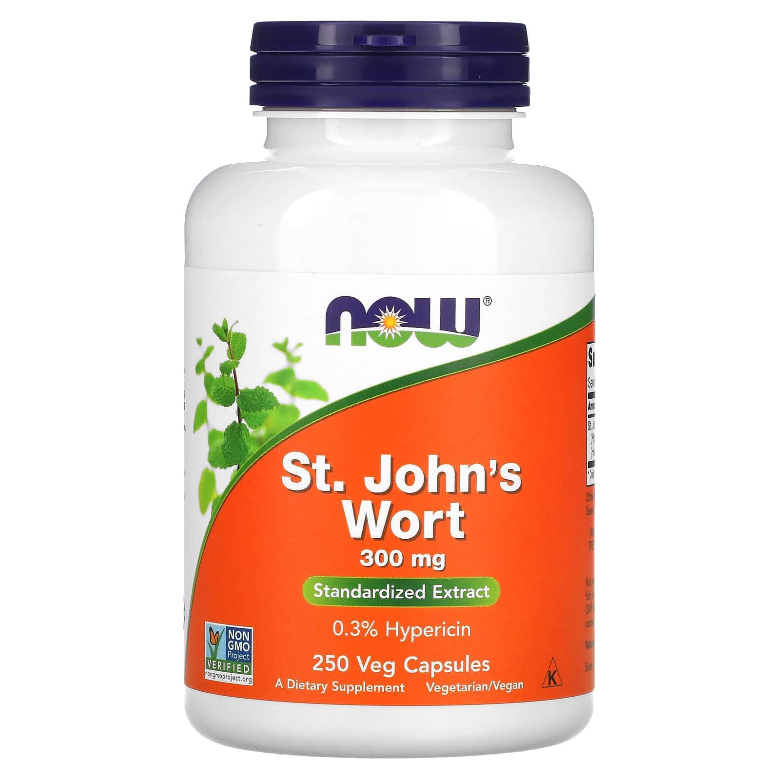 St. John's Wort, 300Mg, 250 Veggie Caps