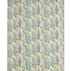 Blue Collection, hvid m. lys blå blomst (Sanderson) - Patchwork - 100% Bomuld