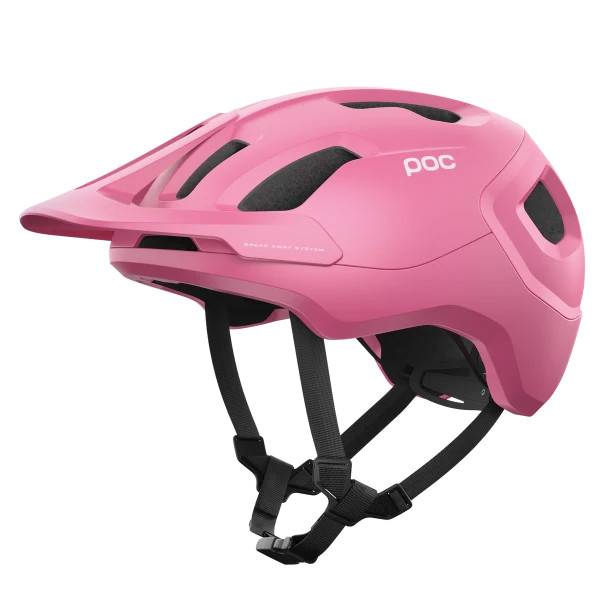 POC Axion cykelhjälm actinium pink matte - Hjälmstorlek 48-52 cm - Rosa