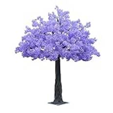 Artificial Cherry Blossom Trees Blossom Tree Lifelike Light Pink Tree for Indoor Outdoor Gardens Home Office Party Wedding Artificial Plant 2.5x2m/8.2x6.6ft