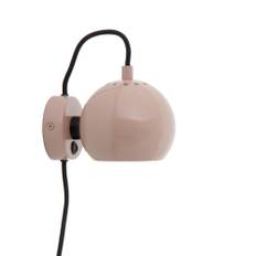 Frandsen Ball Væglampe Glossy Nude Outlet