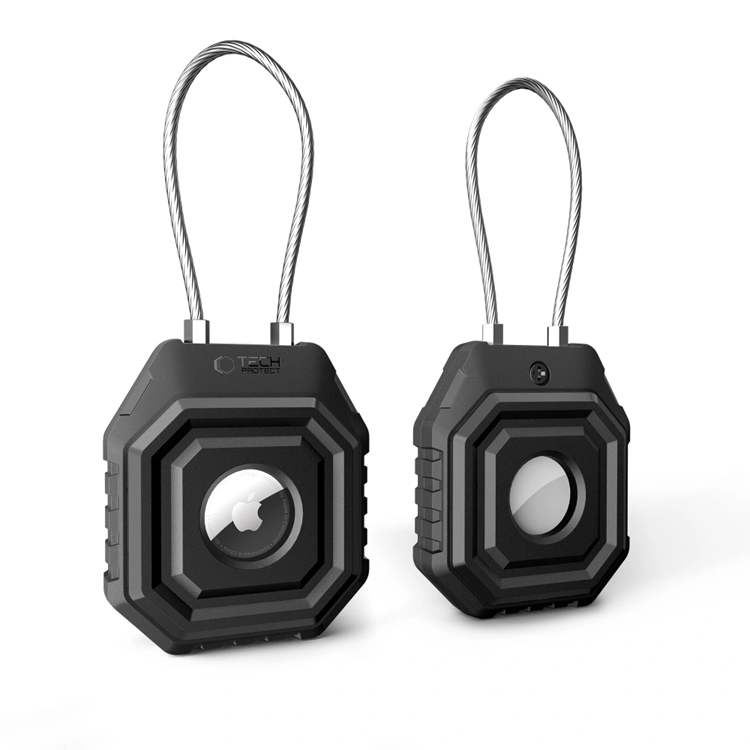 Tech-Protect Apple Airtag 1/2 Kevlar Seal - Svart